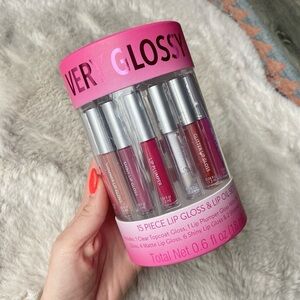 Makeup gift set of 15 lip gloss oil plumper Christmas gift stocking stuffer ulta